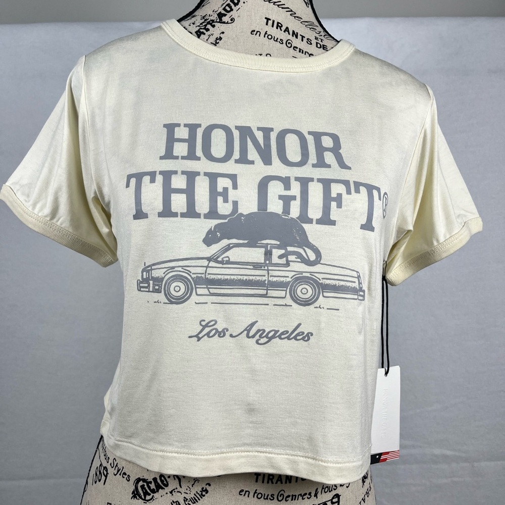 Honor The Gift Crop Top• Color Bone (cream)• Women’s Size Large- New